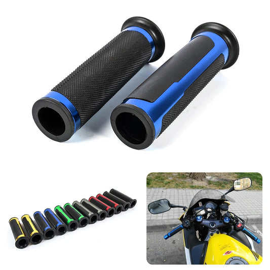 Motorcycle Handlebar Grip Non-slip Rubber Throttle Grip