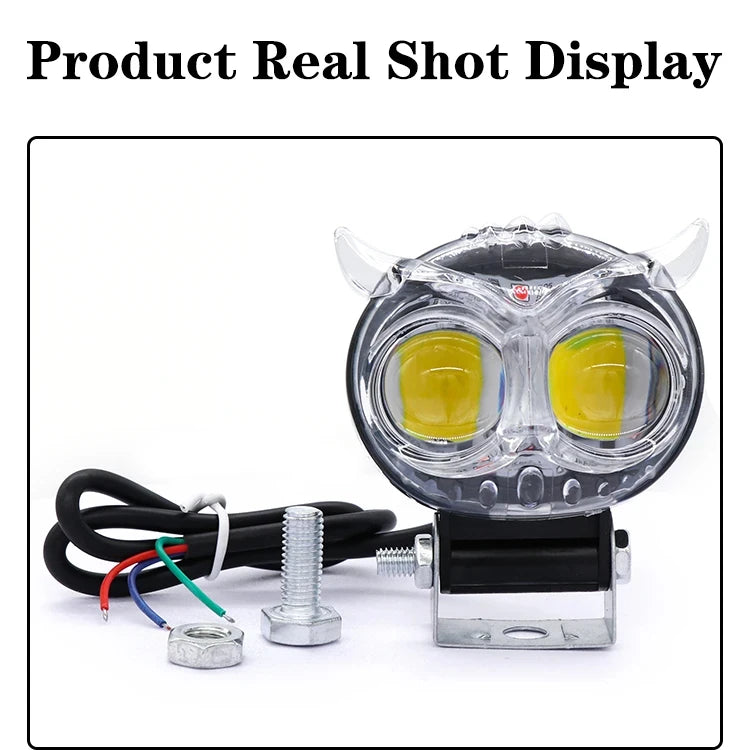 Auxiliary Fog Lamp Waterproof ATV Buggy motorcycle