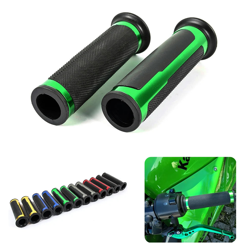 Motorcycle Handlebar Grip Non-slip Rubber Throttle Grip