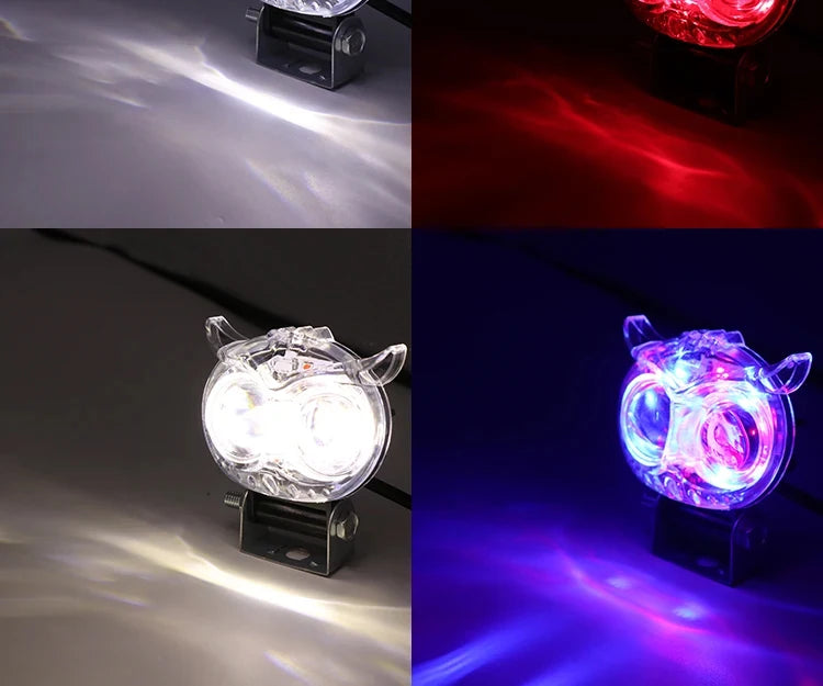 Auxiliary Fog Lamp Waterproof ATV Buggy motorcycle