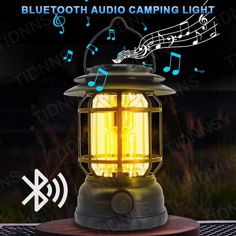 Camping Retro Lantern Torch Flashlight Light