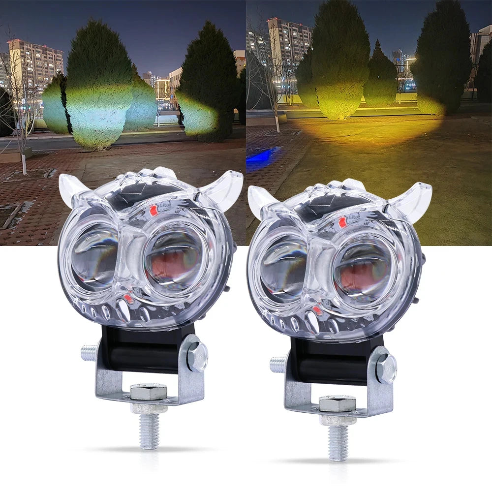 Auxiliary Fog Lamp Waterproof ATV Buggy motorcycle