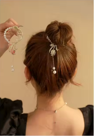 Women Hair Claw Hair Clip 6