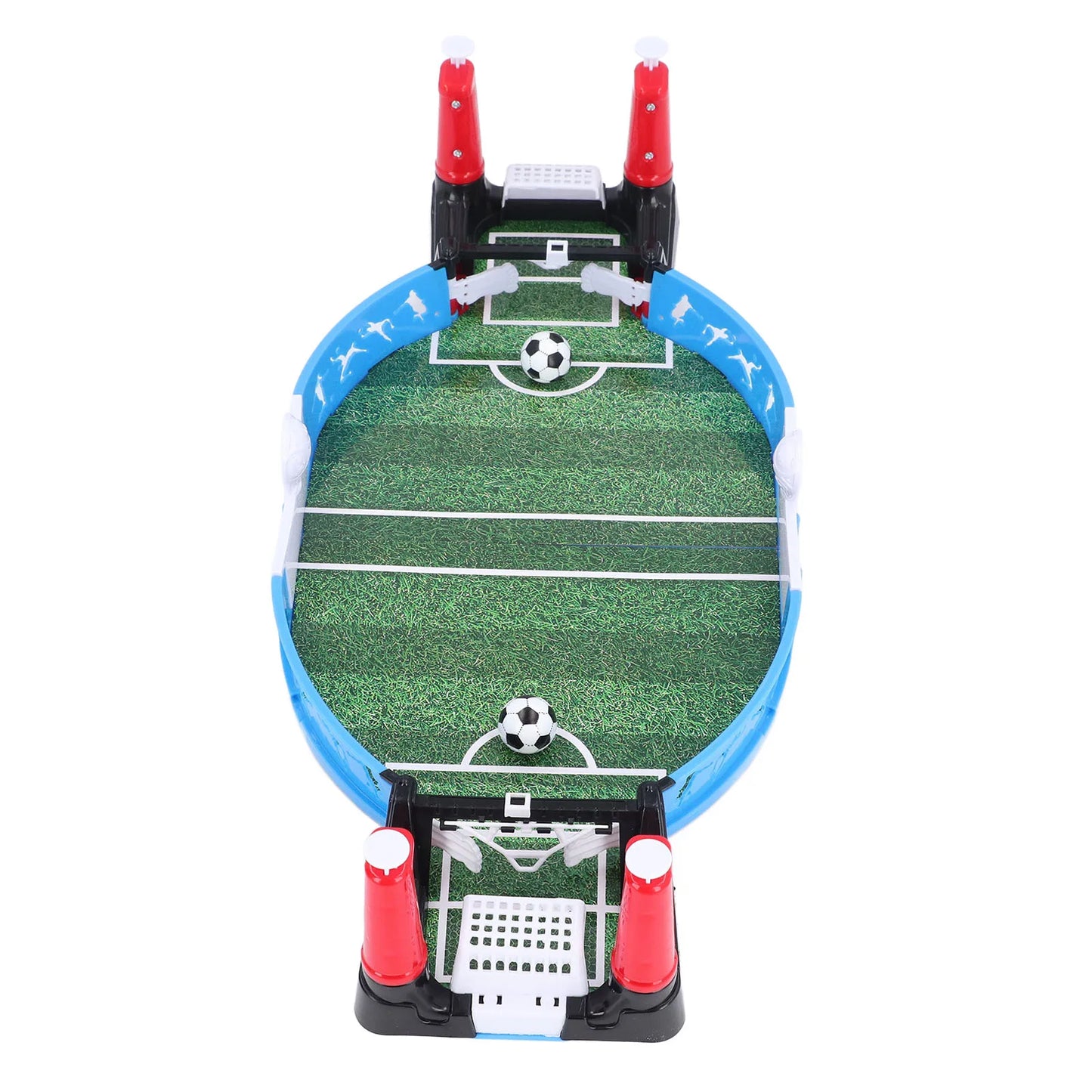 Tabletop Football Game Toy with 2 Balls for Double Player